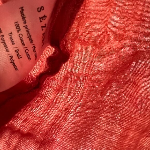 Sezane Terracotta Blouse - Picture 4 of 4